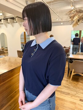 シロ(siro) 髪質改善ストレート×ボブ