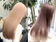 クム 横浜(qumu)の写真/暗めカラー*ハイトーンカラーも透け感のあるナチュラルな艶髪に♪［横浜/髪質改善/ブリーチダブルカラー］