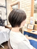 美容室ポール 西葛西店(PAUL)&nbsp;くびれショート丸みショート顔まわりレイヤーカットショートボブ