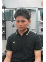 リッチブランドアンドコー 守口店(Rich Brand&Co)&nbsp;スパイキーショートザクザクショートアップバングツーブロック