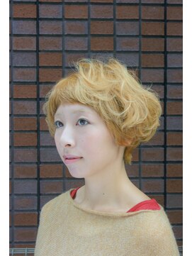 アンプレヴーアジュテ(Impre'vu ajoute) かわいめなソフトパーマ