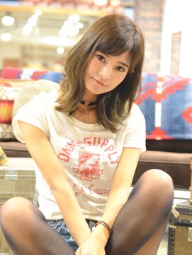 マリオ ヘアー デザイン(MARIO HAIR DESIGN) MARIO☆外国人風ハネミディ