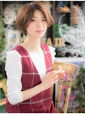 *+COVER HAIR+*…センターパートで引き締め!”大人顔”ボブd