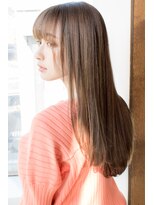 AFLOAT明日香の 大人かわいい 似合わせカット ベージュカラー