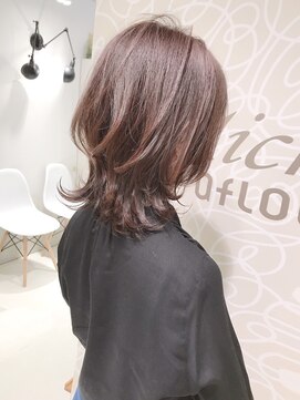 ミッシェル アフロート(michelle afloat) 髪質改善トップひし形ソフトウルフ簡単まとまるツヤカーブカット