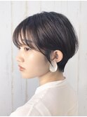 #ダークカラー #小顔 #くびれショート #ボブウルフ