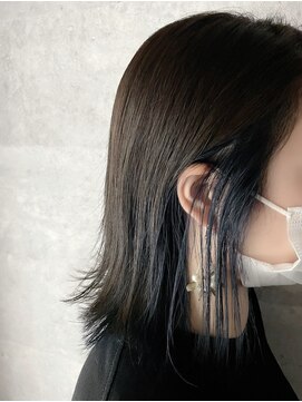 ヘアサロン コレハ(hair salon CoReha) 【インナーカラー×ネイビー】MAI
