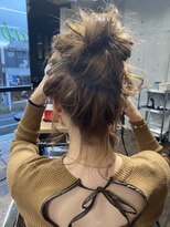 ガルボ ヘアー(garbo hair) #ルシェル #ガルボ #@garbohair_rina #エクステ #ヘアアレンジ