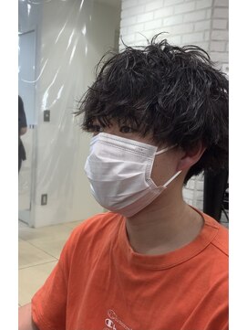 アッシュ 稲田堤店(Ash) 重めマッシュ×無造作パーマ