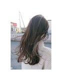 コテ巻き風パーマ