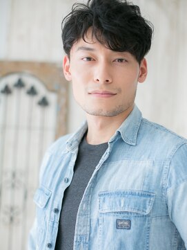 モッズヘア メン 上尾東口店(mod's hair men) ≪mod's men≫ニュアンスパーマのルーズツーブロックショートM