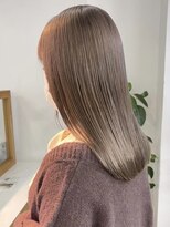 エリマ 調布(elima)&nbsp;ハイトーンベージュミディ ダブルカラー ケアブリーチ