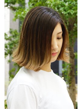 ヘアーメイク クルミネ(Hair Make CULMINE) モードなクールボブ☆毛先にブリーチで今っぽさをプラス♪
