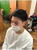 柔らかい七三スタイル