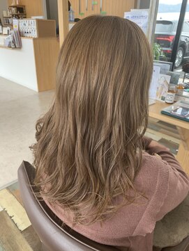 ヘアーメイクスタジオ ライフセカンド(HAIR MAKE STUDIO LIFE 2ND) 人気 ミルクティーベージュ