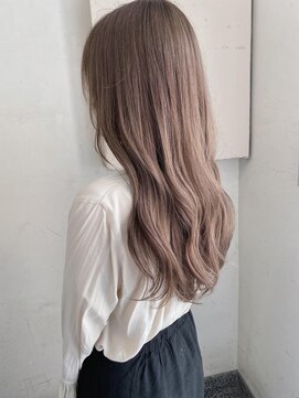 キャンバス バイ ネオリーブ 横浜西口(Canvas by neo.) ブリーチなしで作るミルクティーベージュ sk