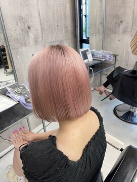 ワンズクロエ 原宿店(ONE's Chloe) ホワイトピンク/アースカラー/くびれヘア/ツートーンカラー