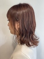 レイフィールド 長嶺店(RAY Field)&nbsp;ピンクブラウン×外はねミディアム