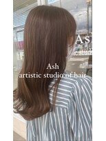 アッシュ アーティスティック スタジオ オブ ヘア(Ash artistic studio of hair)&nbsp;オリーブベージュ