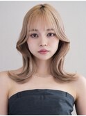 似合わせ イメチェンヘアスタイル ハッシュカット フルバング