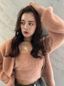 ロンドルーチェ 心斎橋(Lond luce) 大人ガーリー×ミディアムレイヤーカット【心斎橋/髪質改善】