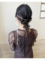サロンナビ(Salon Navi)&nbsp;シンプル編みおろしhair