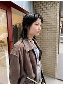 ウルフカットパーマ