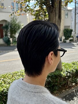 ラボーテイサミヘアーイースト(La.beaut'e ISAMI HAIR EAST) ウルフマッシュパーマハイライト〈理容室〉東浦和メンズ