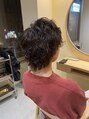 ソウスシア(SOURCE cia)&nbsp;襟足を残した強すぎないパーマスタイルです！おすすめです！