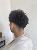 メンズアップバング