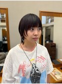 【大前晴奈】ポイントカラー/ミディアムウルフ
