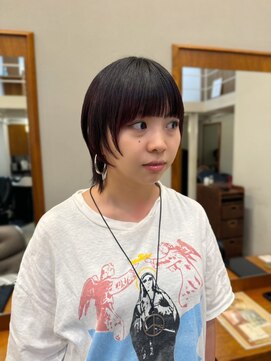 テテ ニコ(tete nico) 【大前晴奈】ポイントカラー/ミディアムウルフ