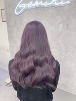 ジェミニ 大津 瀬田店(Gemini)&nbsp;魅力倍増カールセミディシアーカラー姫カットショートヘア