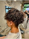 【王道マッシュで安定のスタイル】ツイストスパイラルパーマ！！