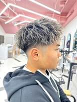 ロウ トウキョウ 八王子店(RAW TOKYO)&nbsp;ツイストパーマ　シャドウパーマ　ホワイトメッシュ　八王子駅