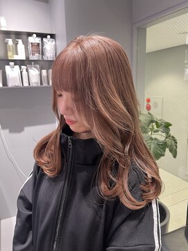 ヴァイス 新宿店(VAICE) ミルクティーカラー