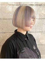 ハコ プラス(HACO+)&nbsp;【Haco+】Shiho_ツートンカラー_ブリーチ