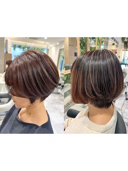 【相模大野】カット＋カラー￥6900～◎ダメージを抑えた施術をご提案。白髪ぼかしハイライトも人気＊