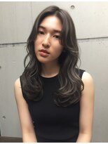 ヘアサロンエム 渋谷店(HAIR SALON M)&nbsp;黒髪ロングレイヤー20代30代ベージュオリーブベージュブリーチ