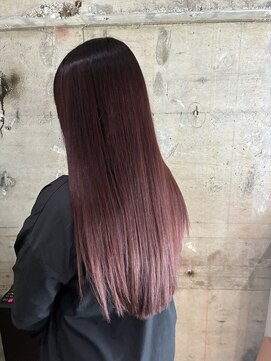 フリーサロントイロヌック(free salon toiro nuk) 秋のピンクカラー