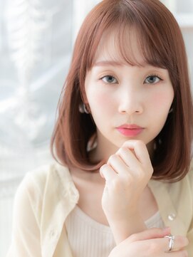 モッズヘア 越谷(mod's hair) ■艶髪ミルクティーピンクヘルシースタイル302越谷20代30代40代