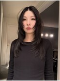 ロングレイヤー/アッシュブラウン