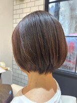 ジュイール(jouir)&nbsp;三鷹ショートボブくびれショートイルミナカラー顔周りレイヤー