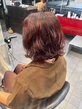 レイヤーボブパーマ/ニュアンスパーマ