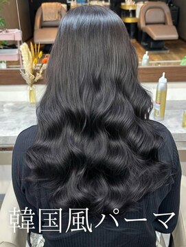 アミー 池袋(Ammy) コテ巻き風パーマ /韓国風パーマ/デジタルパーマ/レイヤーカット