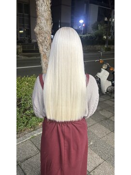 サイ(sai) xカット//ホワイトグレージュ/レイヤーカット/チェリーブラウン