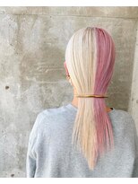 ガルボ ヘアー(garbo hair)&nbsp;ハイトーン艶髪ツートンカラー