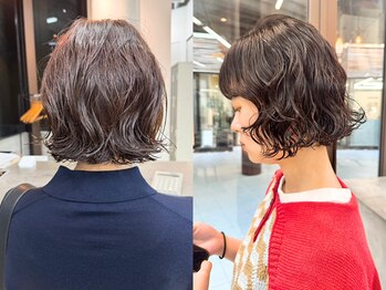 ミィ 表参道(mee.)の写真/【表参道駅3分】流行のボブパーマでオシャレに垢抜け！貴方の新しい魅力を引き出します♪[表参道/パーマ]