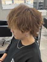リオールバイニアウ(RE:ALL by Niau) MEN’S HAIR/サーフカール/刈り上げセンターパート/新田