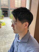 ハグズ&nbsp;大人メンズビジネスショート白髪を生かす清潔感40代50代60代